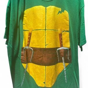2013 Teenage Mutant Ninja Turtles Shell Print Graphic TMNT Nickelodeon Men's Tee